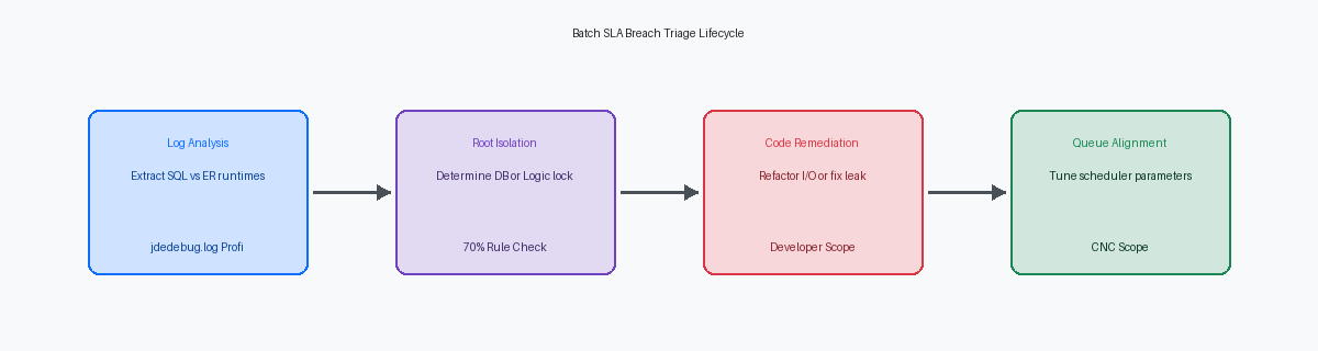 Batch SLA Breach Triage Lifecycle