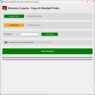 Copies of JD Edwards Standards: how I identify them