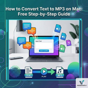 Convert text to MP3 on Mac: Terminal showing the say command generating an audio file